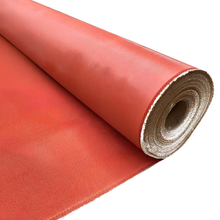 Load image into Gallery viewer, ผ้าซิลิก้าเคลือบยางซิลิโคน 2 ด้าน Silicone Coated Silica Fabric Width 920mm,&nbsp;Thickness 0.8mm Code: FC-S-SI2-M080